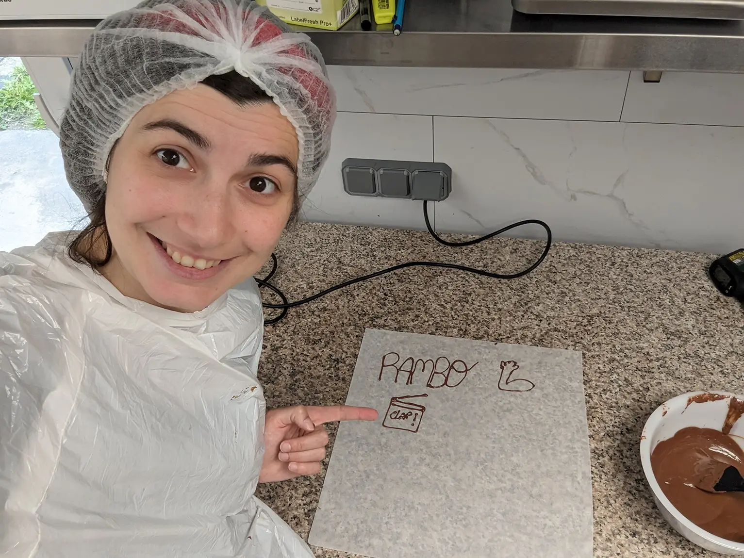 photo de test métier pour une meilleure orientation ou reconversion pour le métier de pâtissier confiseur
