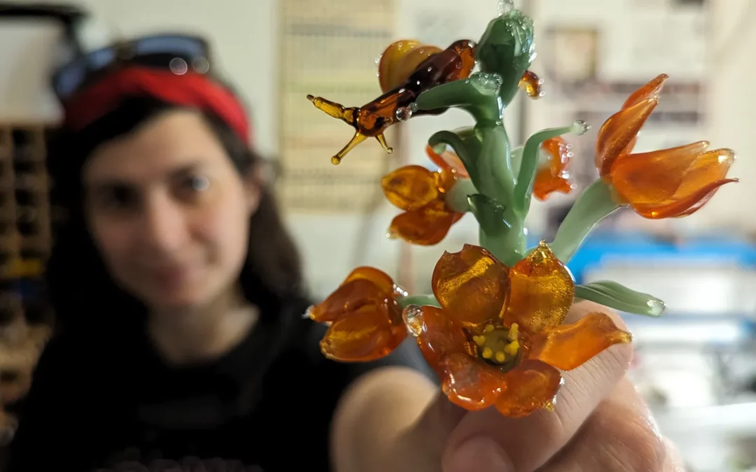 Verrier au chalumeau